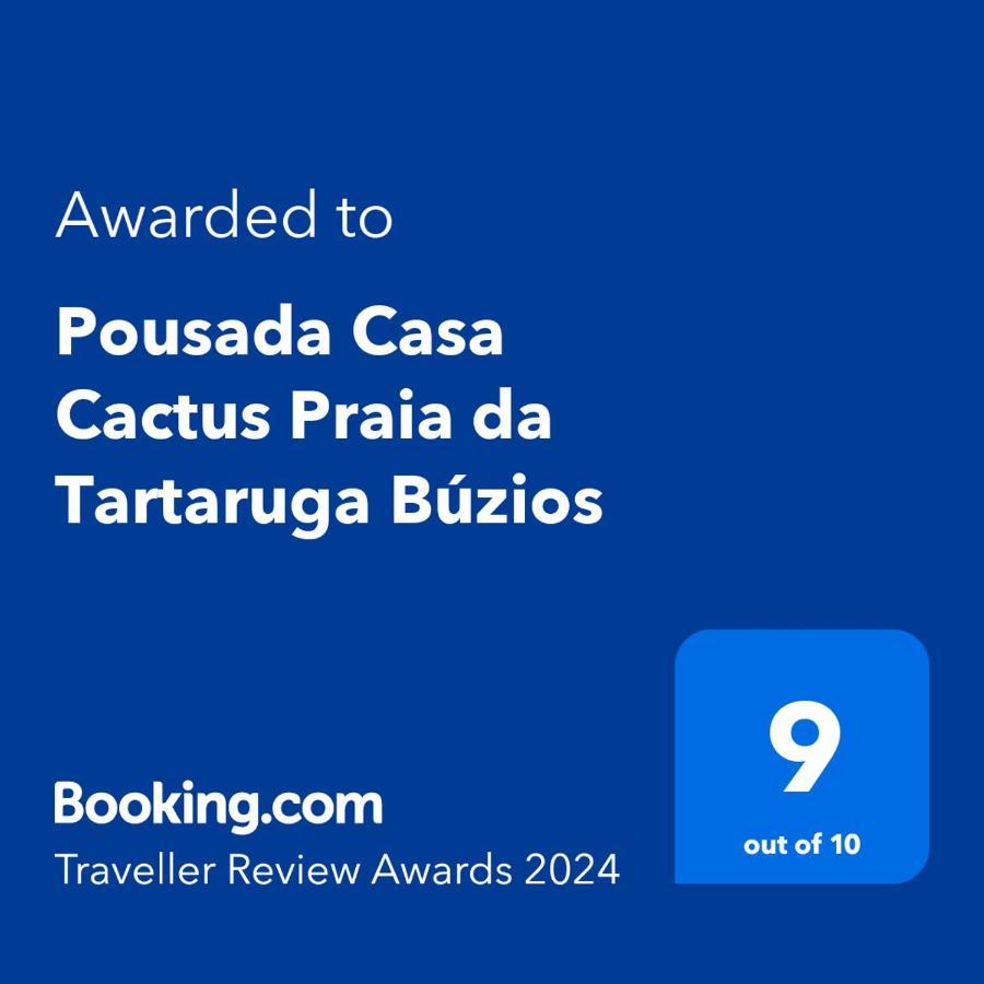 Pousada Casa Cactus Praia Da Tartaruga Buzios المظهر الخارجي الصورة